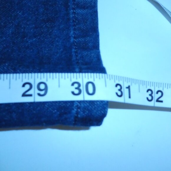 GAP Mid Rise 90s Loose Carpenter Jeans - Dark Indigo - Picture 10 of 11